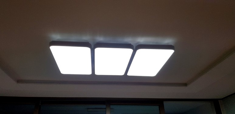  거실등 LED 교체-밀알 NEW LED 모듈램프 30W