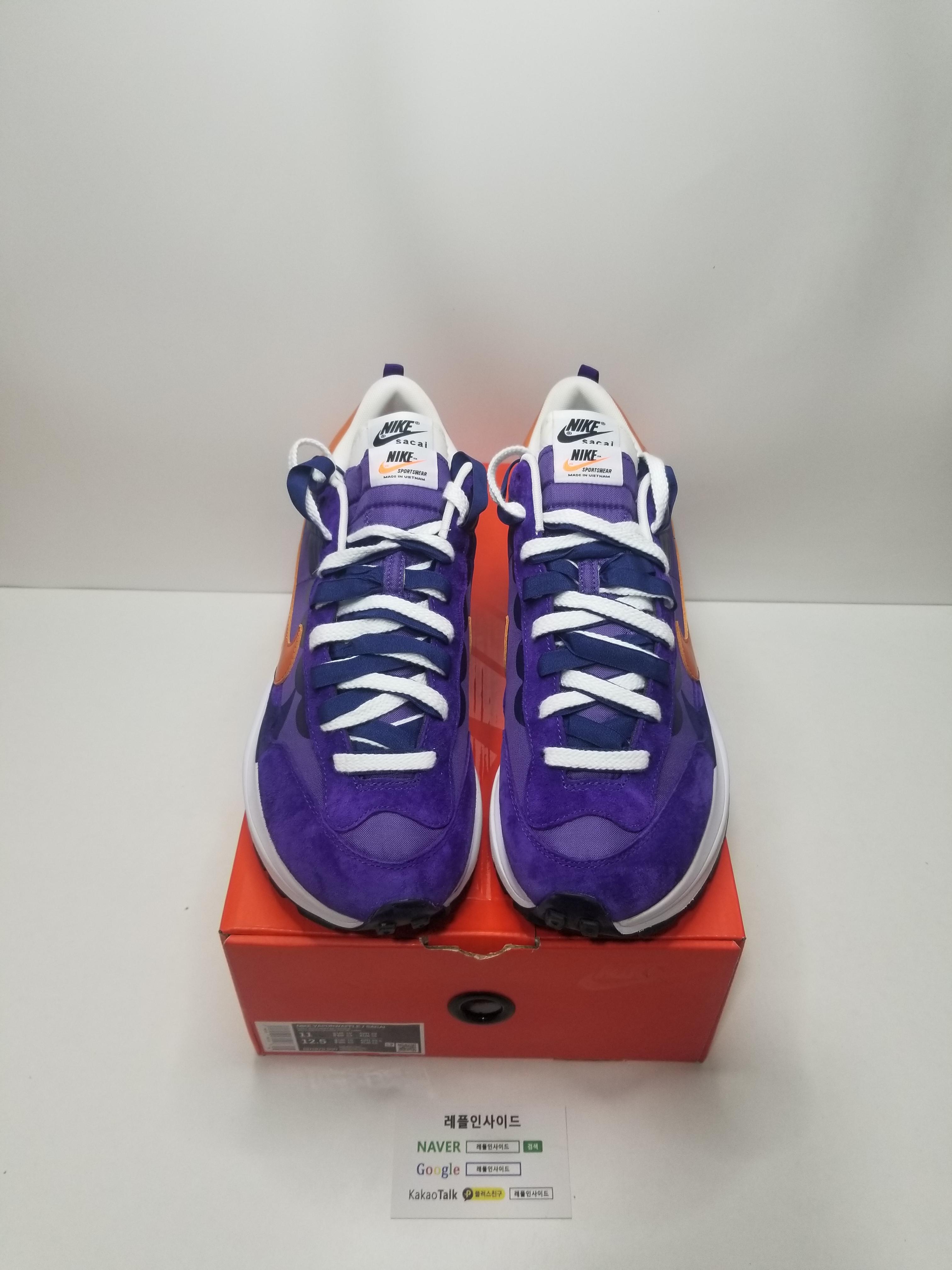  [NIKE] 나이키 X 사카이 베이퍼와플 다크 아이리스 DD1875-500