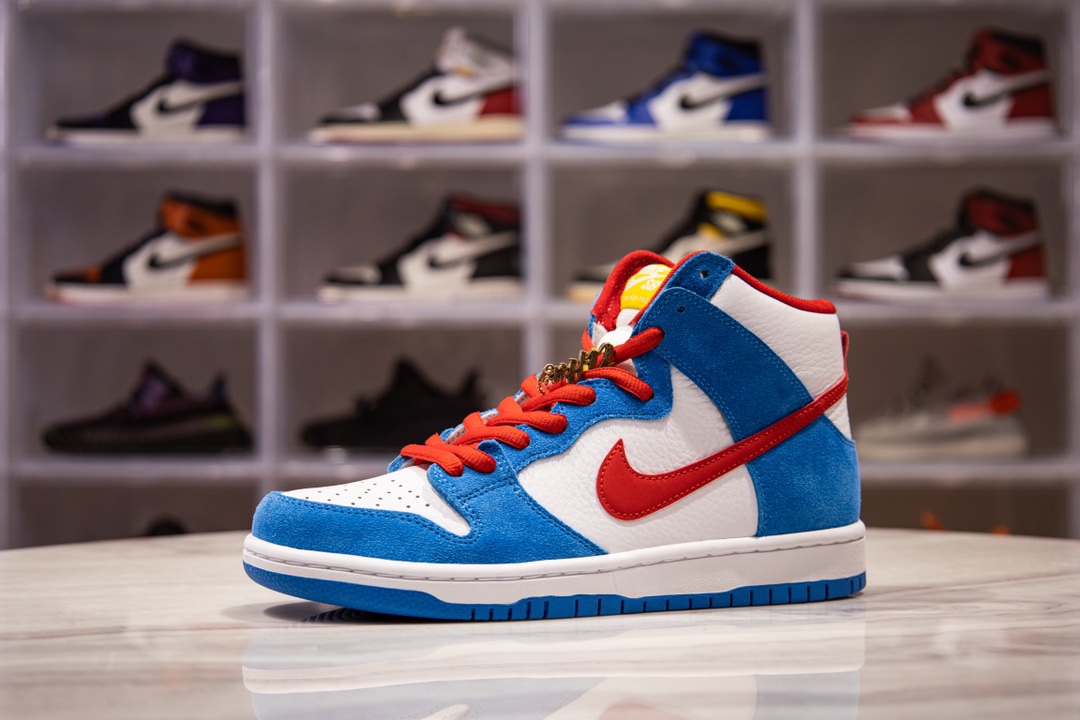  [NIKE] H12 나이키 SB 덩크 하이 프로 도라에몽 DORAEMON CI2692-400