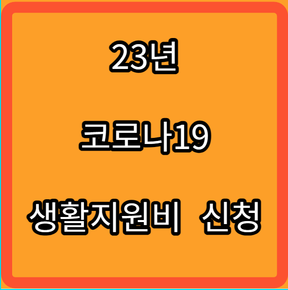 코로나19 생활지원비