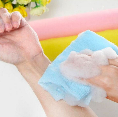 콜린성(한랭) 두드러기: 샤워타올