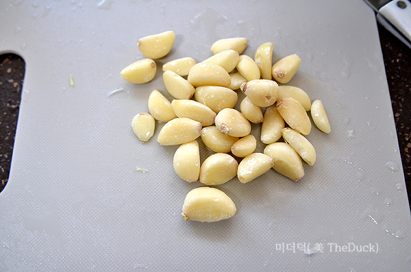 알배추 겉절이 양념장 재료 마늘