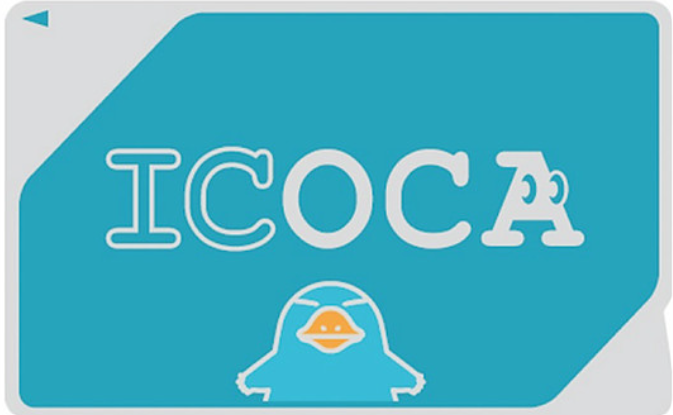 일본 오사카 ICOCA카드