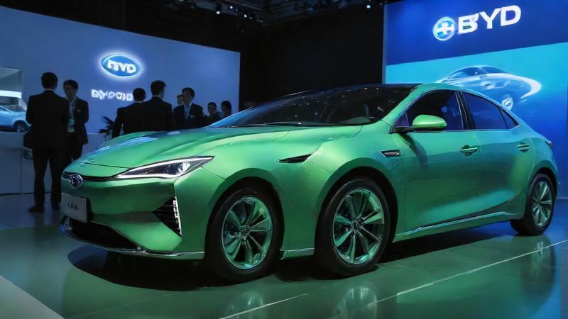 2025 서울모빌리티쇼 BYD 전기차 전시