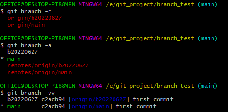 git branch