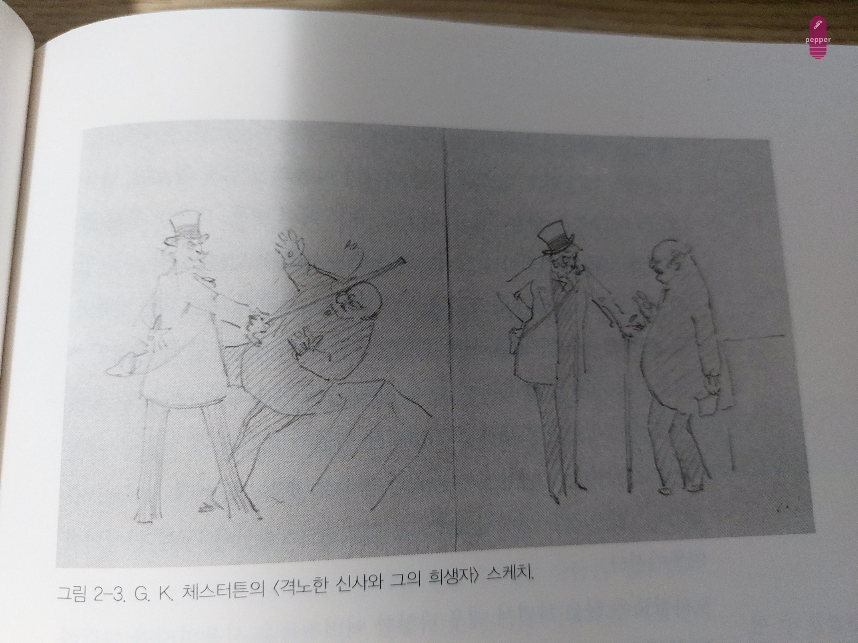 체스터튼, 격노한 신사와 그의 희생자