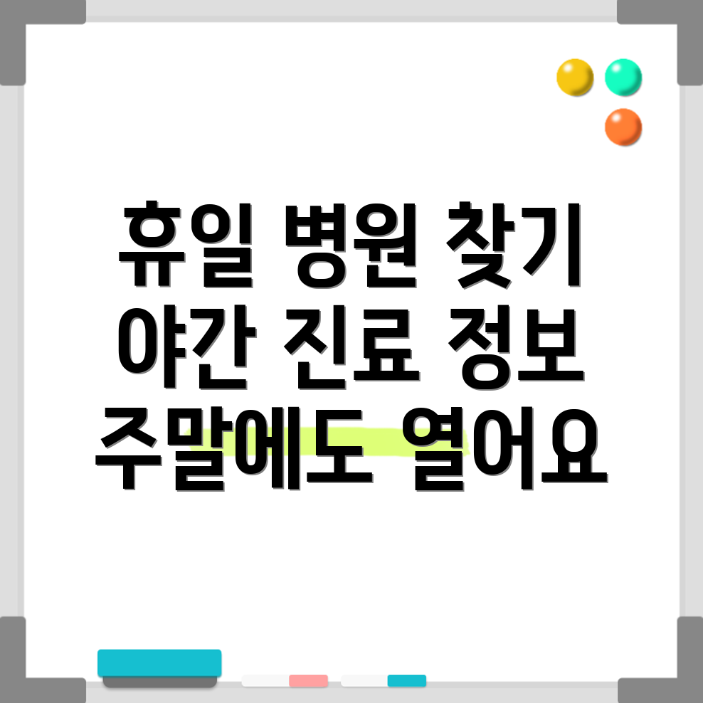 휴일 병원