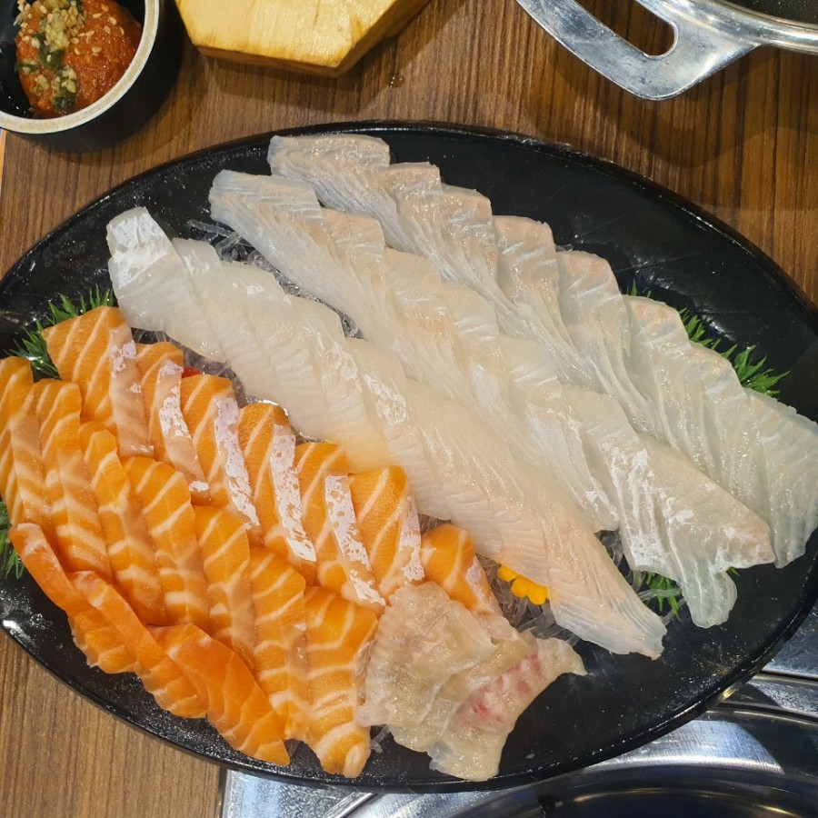  구월동 예술회관 횟집: 도시수산시장