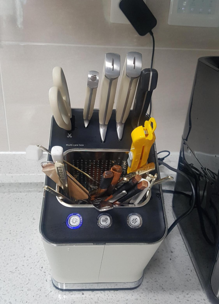  쿠진 나이프케어 건조기 고장 후 AS까지