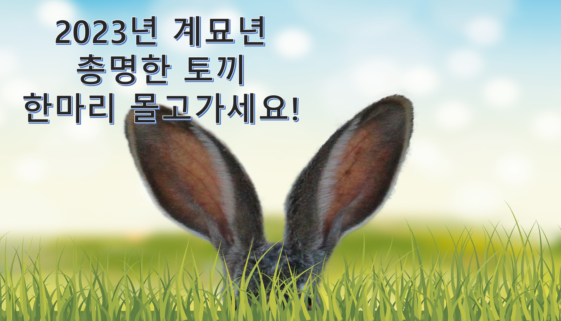 새해 인사말 카드