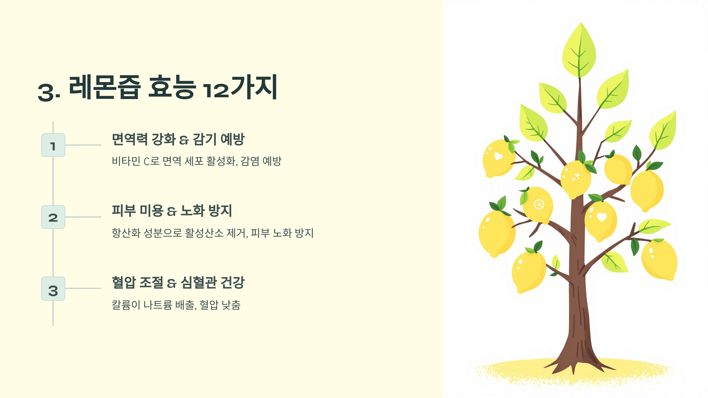 레몬즙 사진입니다.