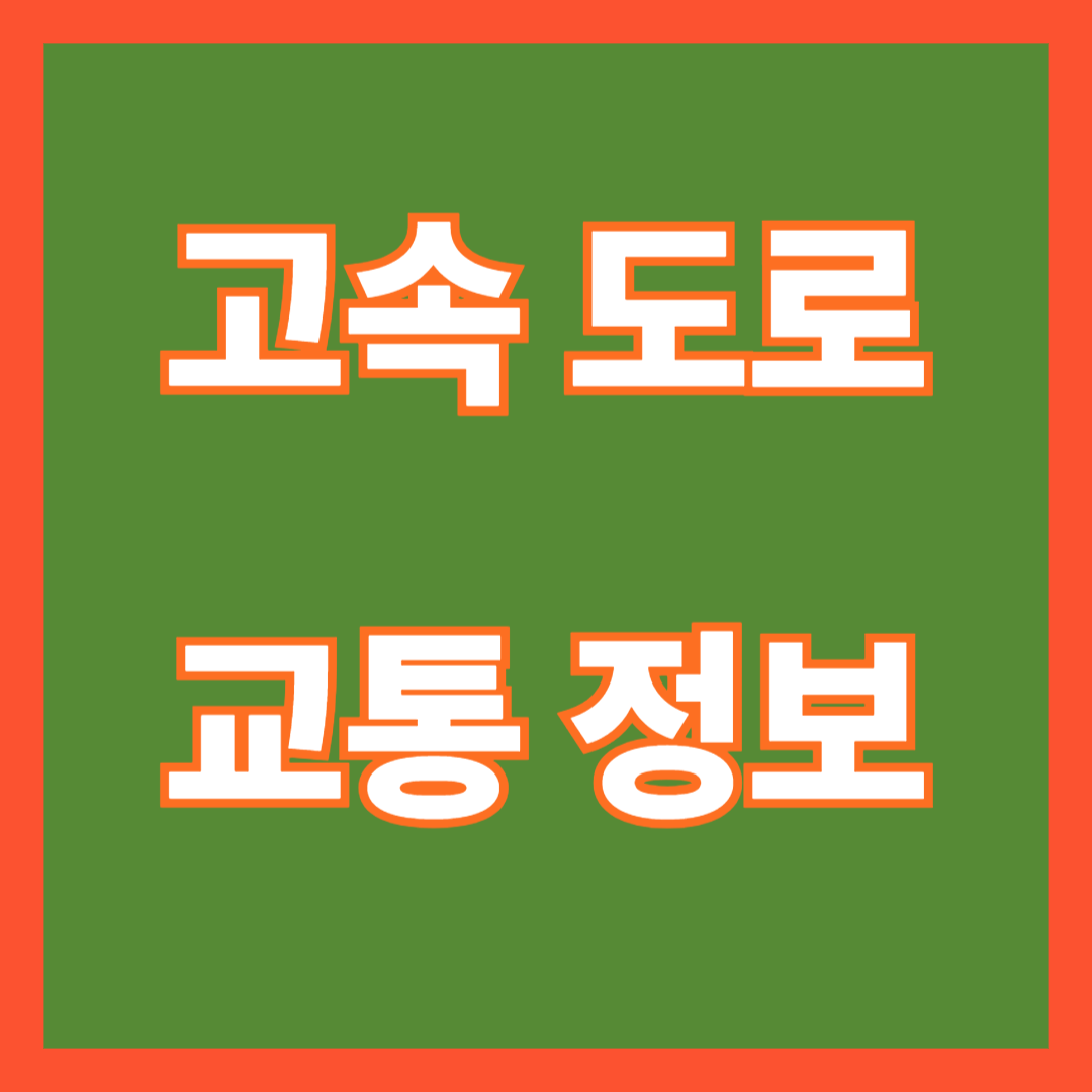 고속도로 교통정보