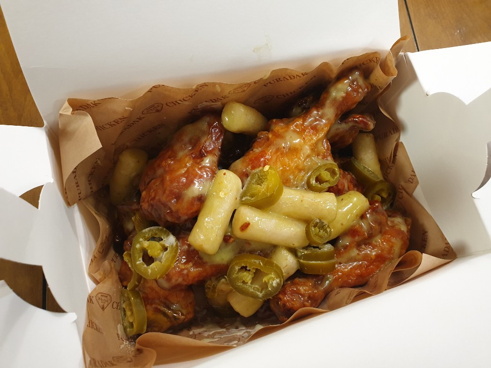  푸라닭 메뉴 추천 고추마요 치킨 후기