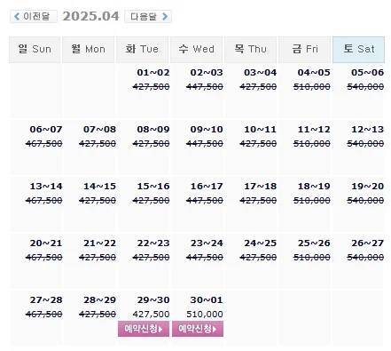 해운대비치cc 예약: 1박 2일 골프 패키지 가격 및 날씨 (4월 29일)