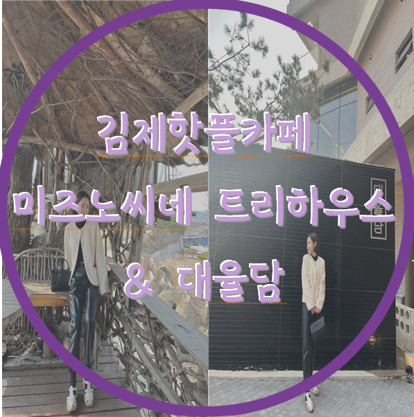  김제 핫플 카페 미즈노씨네 트리 하우스&대율담 방문 후기 (2)