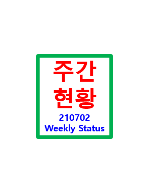  보유종목 주간현황 - 210702