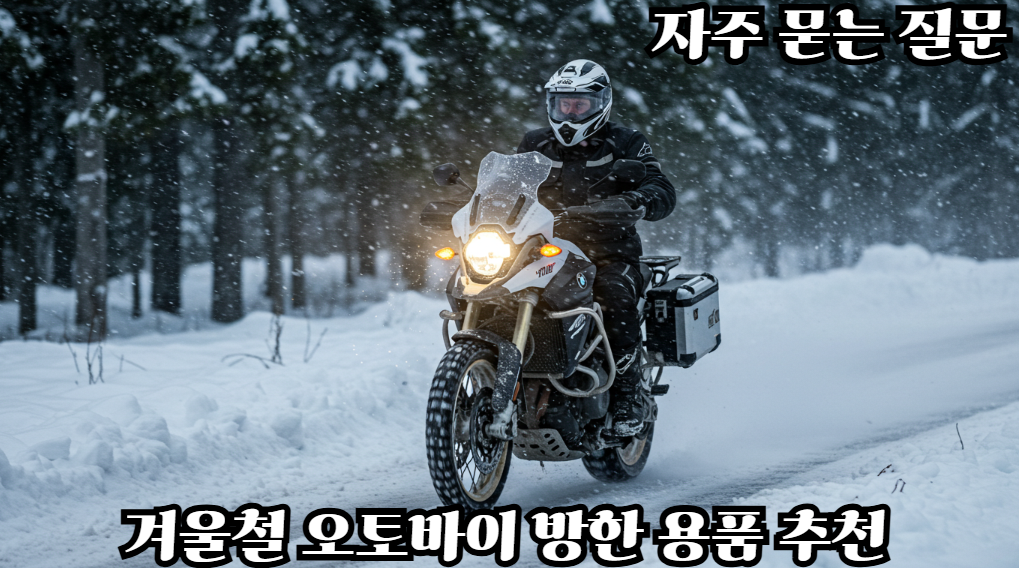 겨울철-오토바이-방한-용품-추천