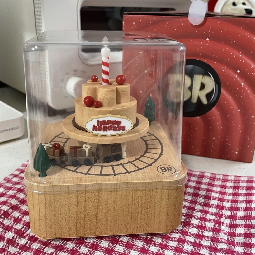 구입 후기, 불량? 베스킨라빈스 오르골시계 8