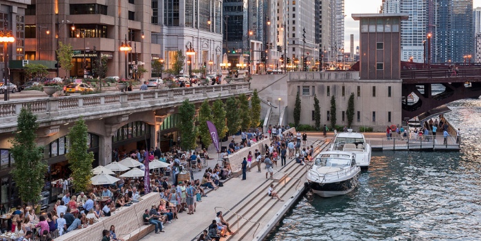 시카고 리버워크 Chicago Riverwalk