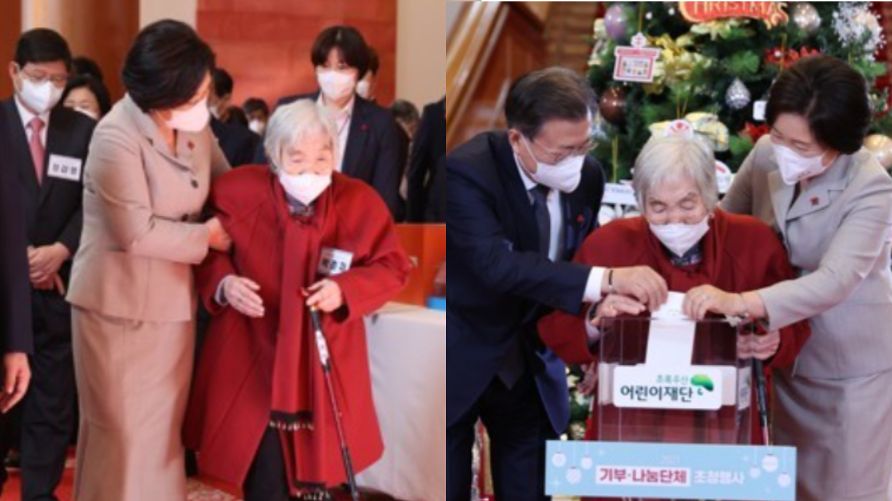 "평생 김밥팔아 모은돈 6억 3천만원" 어려운 이웃을 위해 전재산 기부한 할머니의 사연