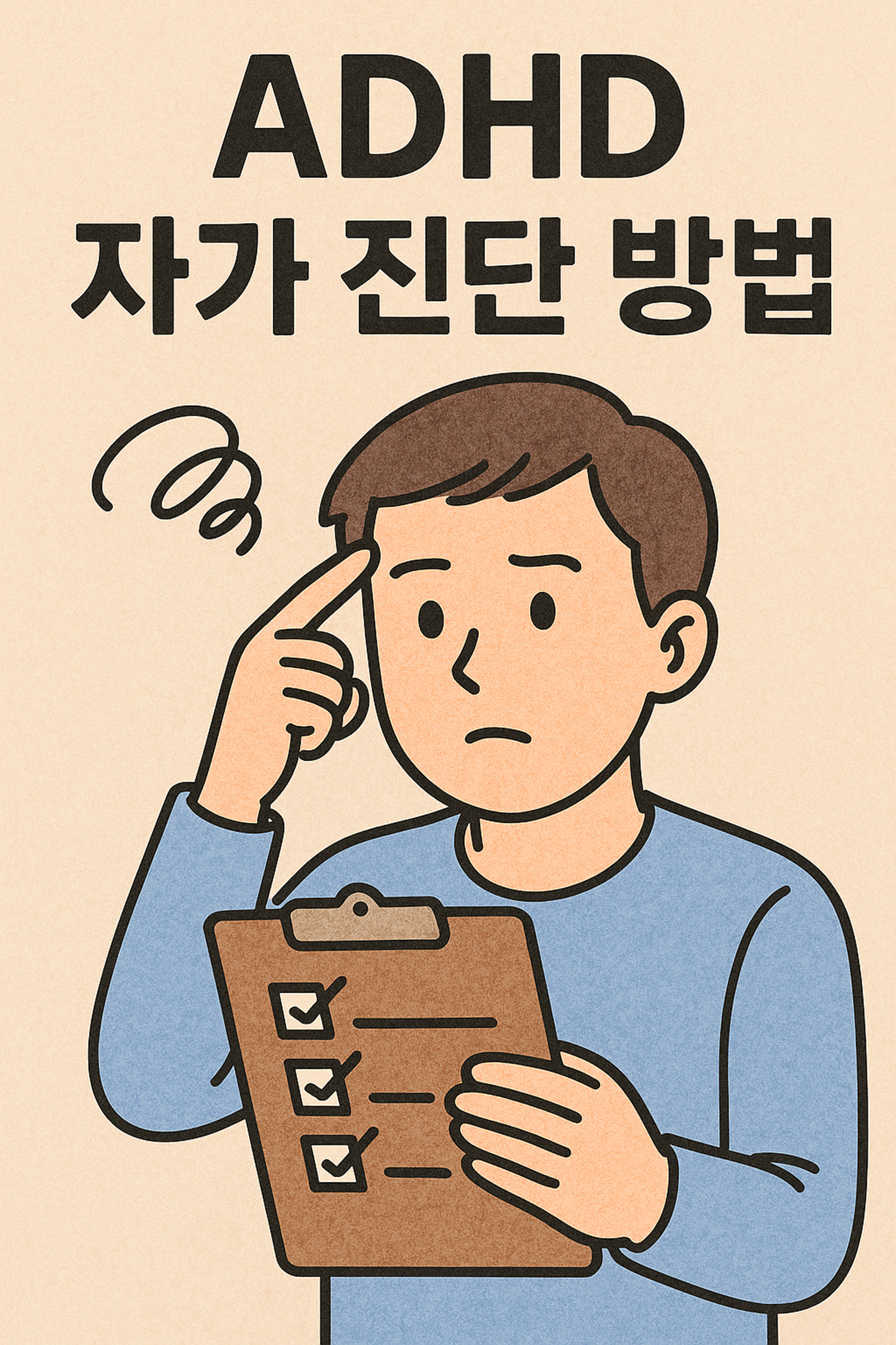 ADHD 자가 진단 방법