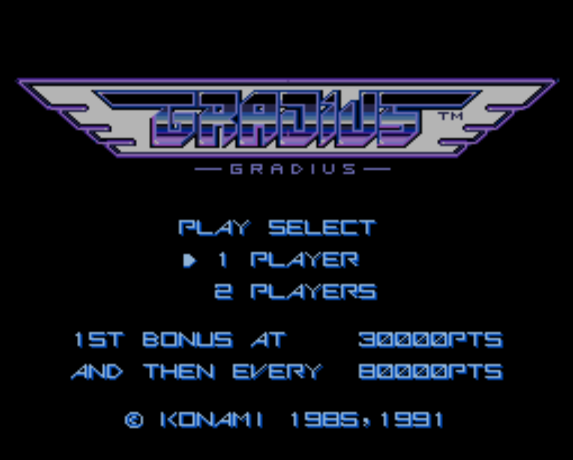  グラディウス (PC 엔진 - PCE - PC-Engine - PCエンジン) 롬파일 다운로드