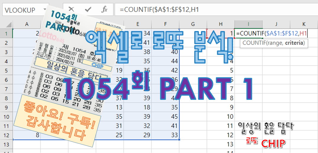  로또 1054회 예상 번호 추첨일 패턴 분석 (5조합)