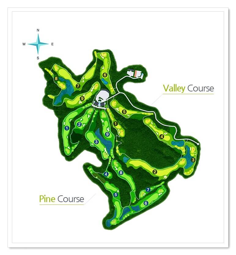 파인밸리CC 골프코스