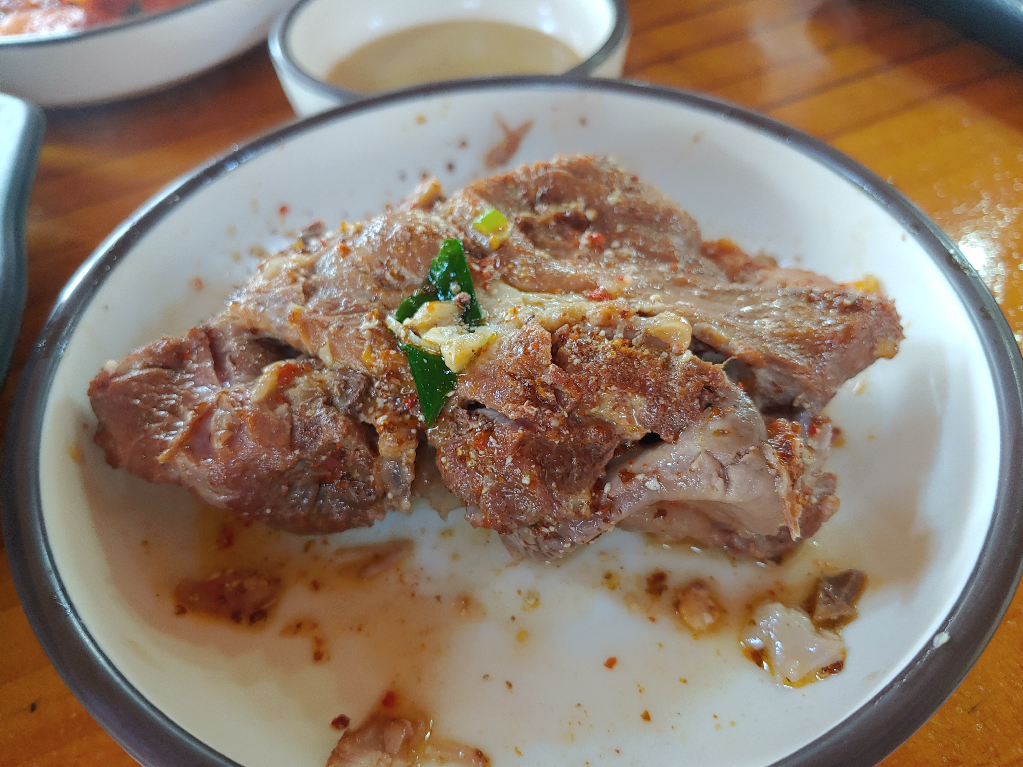 우체국 직원분이 추천해준 운산맛집 운산왕식당