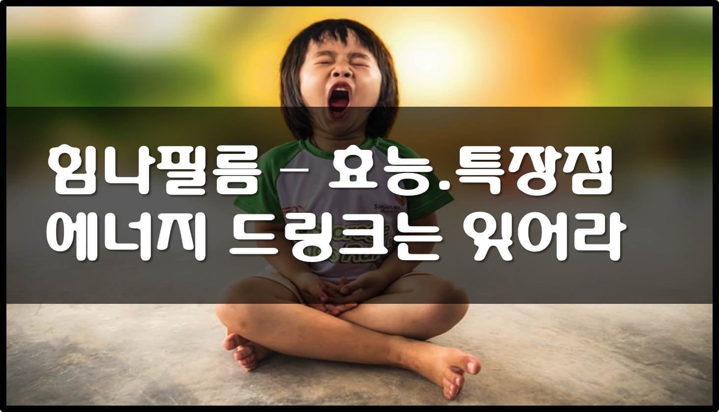  힘나 필름 - 효능과 특장점 (이제 에너지 드링크는 잊어라)
