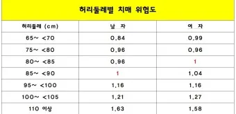 허리둘레 72cm 인치 변환과 허리 사이즈 계산법_14