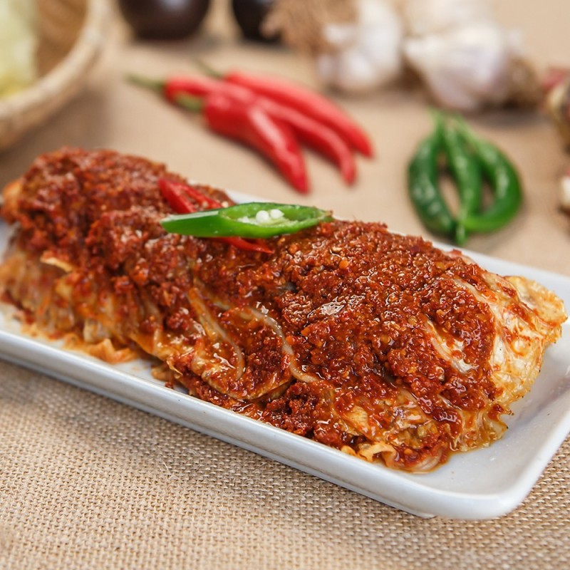  실비김치 - 5가지 -선화동매운실비김치 맛있게 매운 실비 김치 1.3kg, 1개