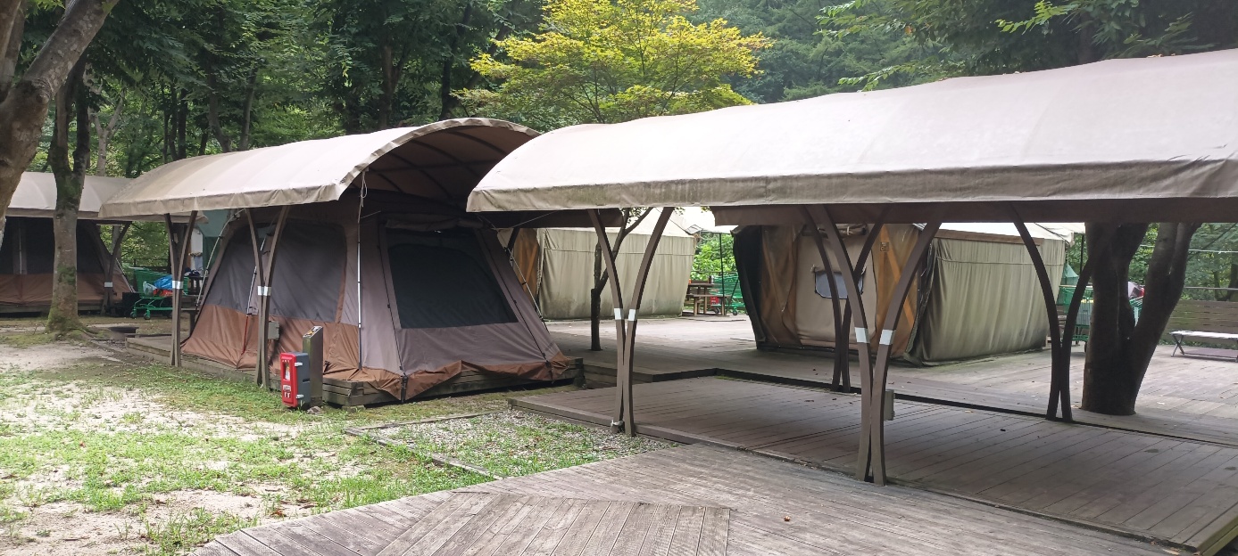 소백산국립공원 남천야영장 특화야영장 이미지