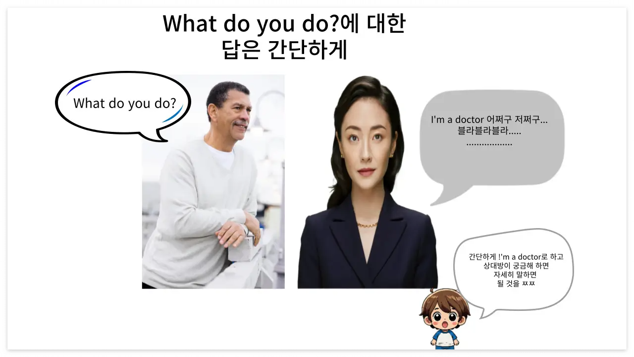 What do you do? 설명 이미지