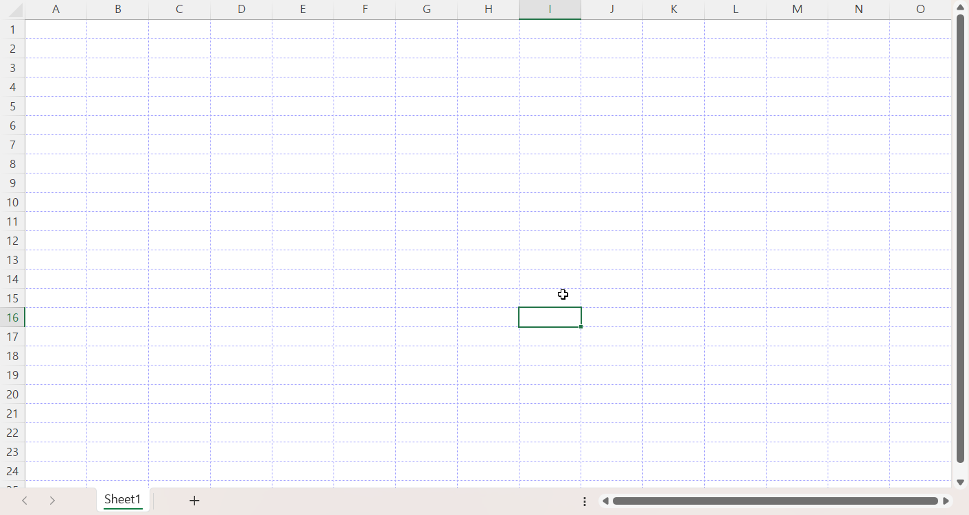 엑셀 눈금선 숨기거나 색을 바꾸는 방법 캡처 4