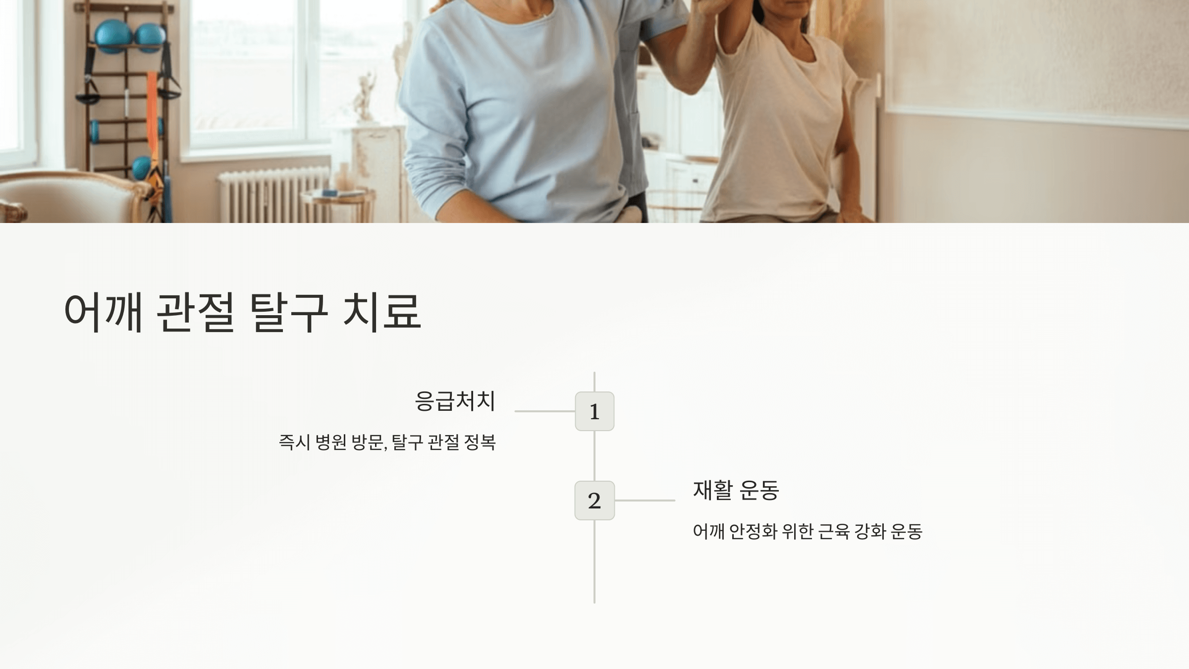 어깨통증과 관련된 사진입니다.