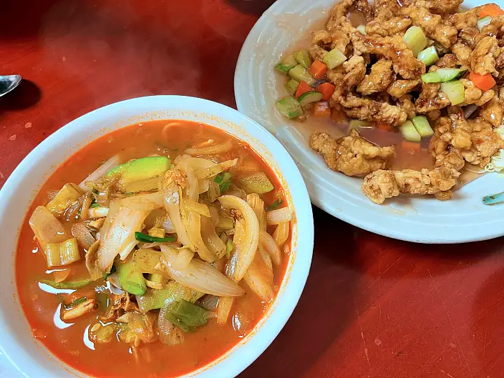 백반기행 178회 박해미 편 탕수육 노포 중국집 해물 짬뽕 아산 맛집 소개