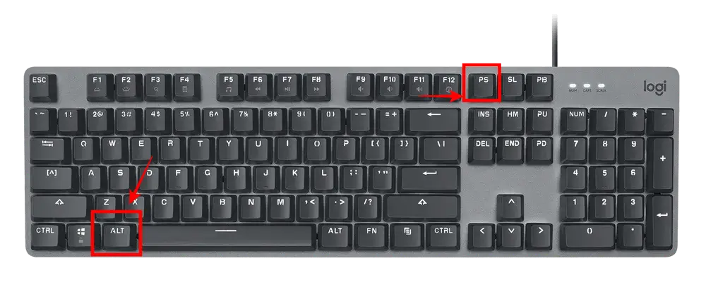 Alt+Print Screen-키