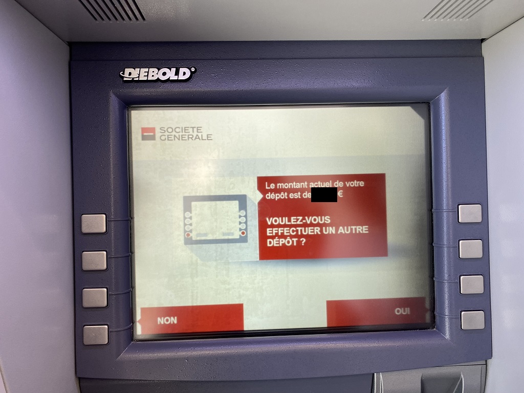 프랑스입금화면-ATM기기