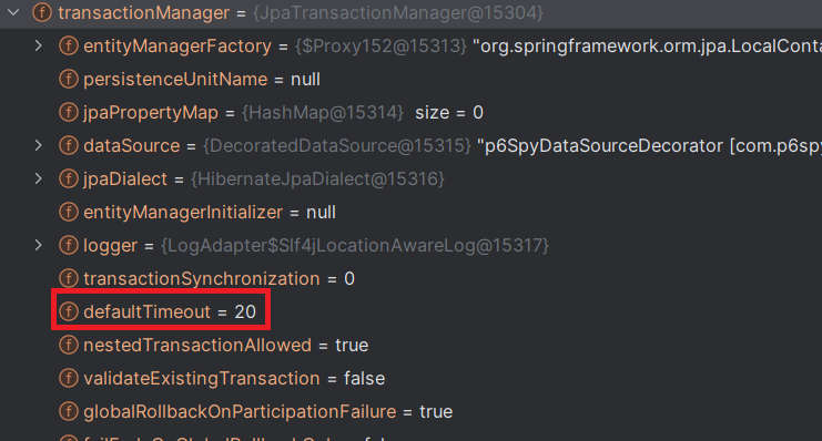 [Today I Learned - 11] JpaTransactionManager의 Timeout — Lazy Man's Blog
