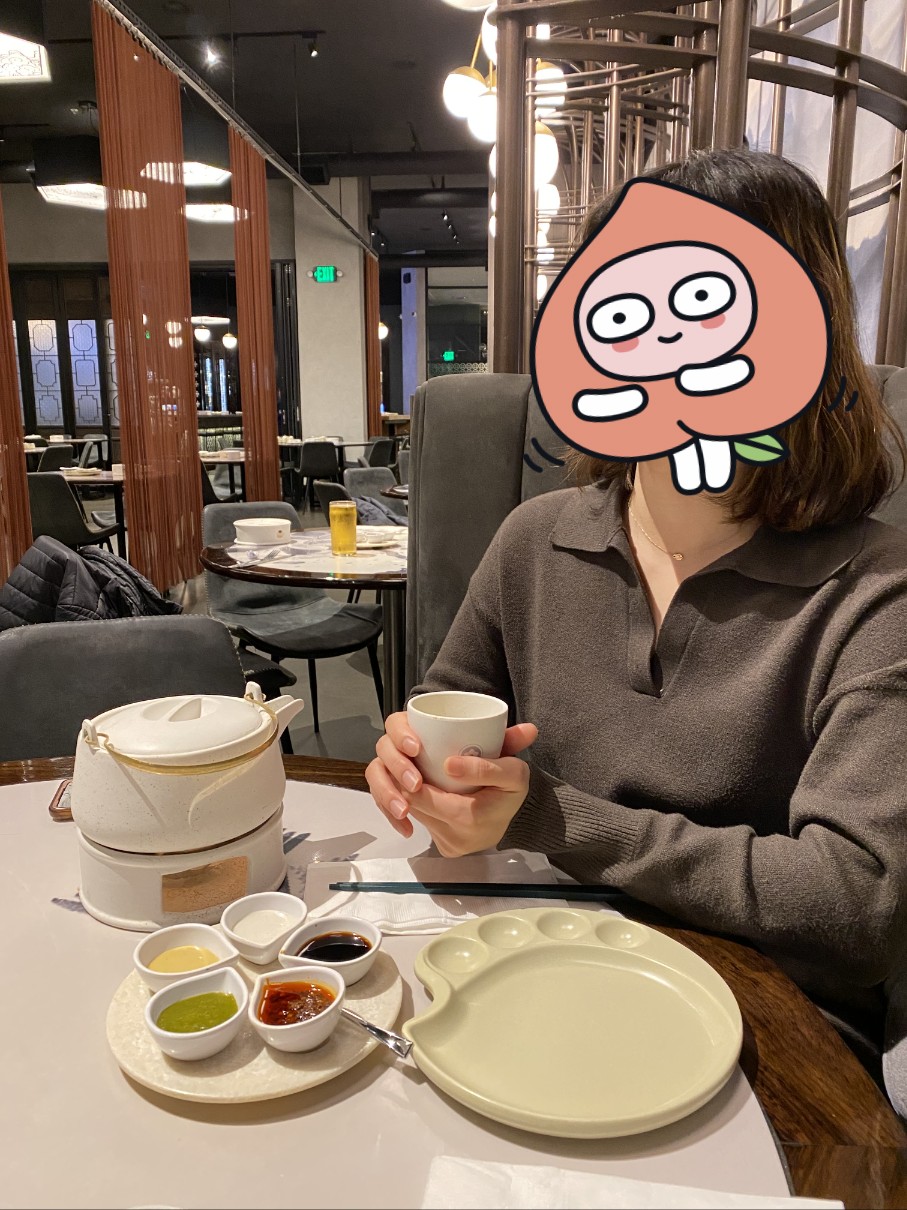 팔레트 모양 앞접시