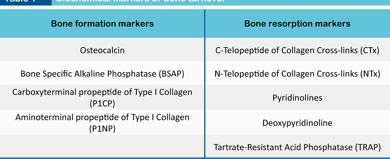 bone turnover markers