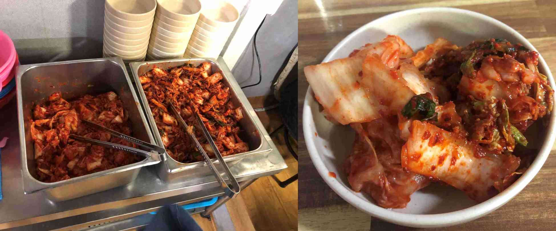 찬양집-익은김치-겉절이