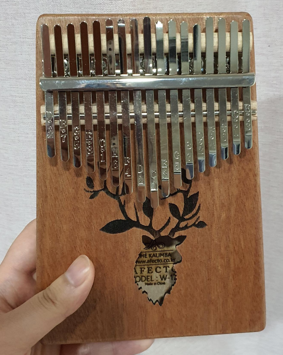  [아프리카 민속 악기] 아펙토 모호가니 디어 17음계 칼림바 구매 후기