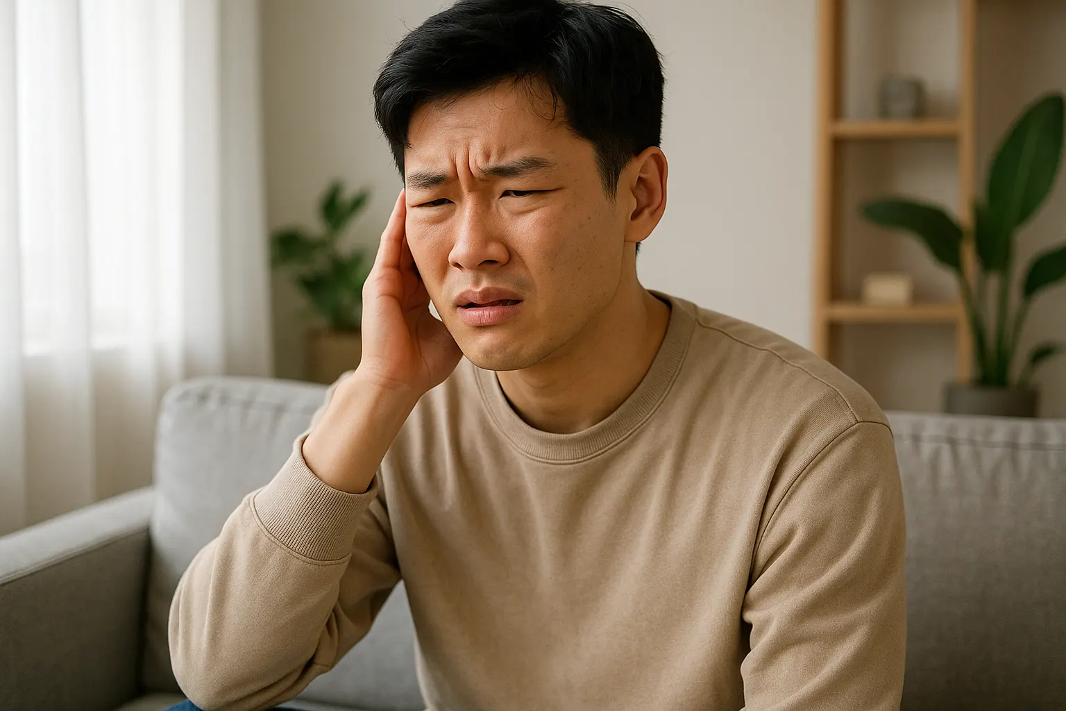 갑자기 귀가 먹먹해짐