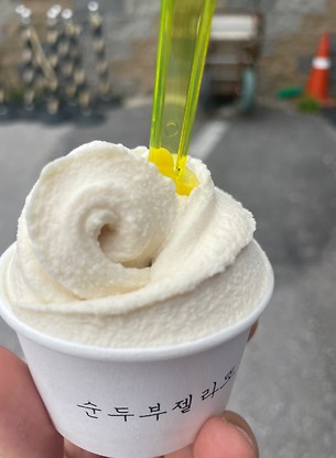 순두부젤라또-이색디저트