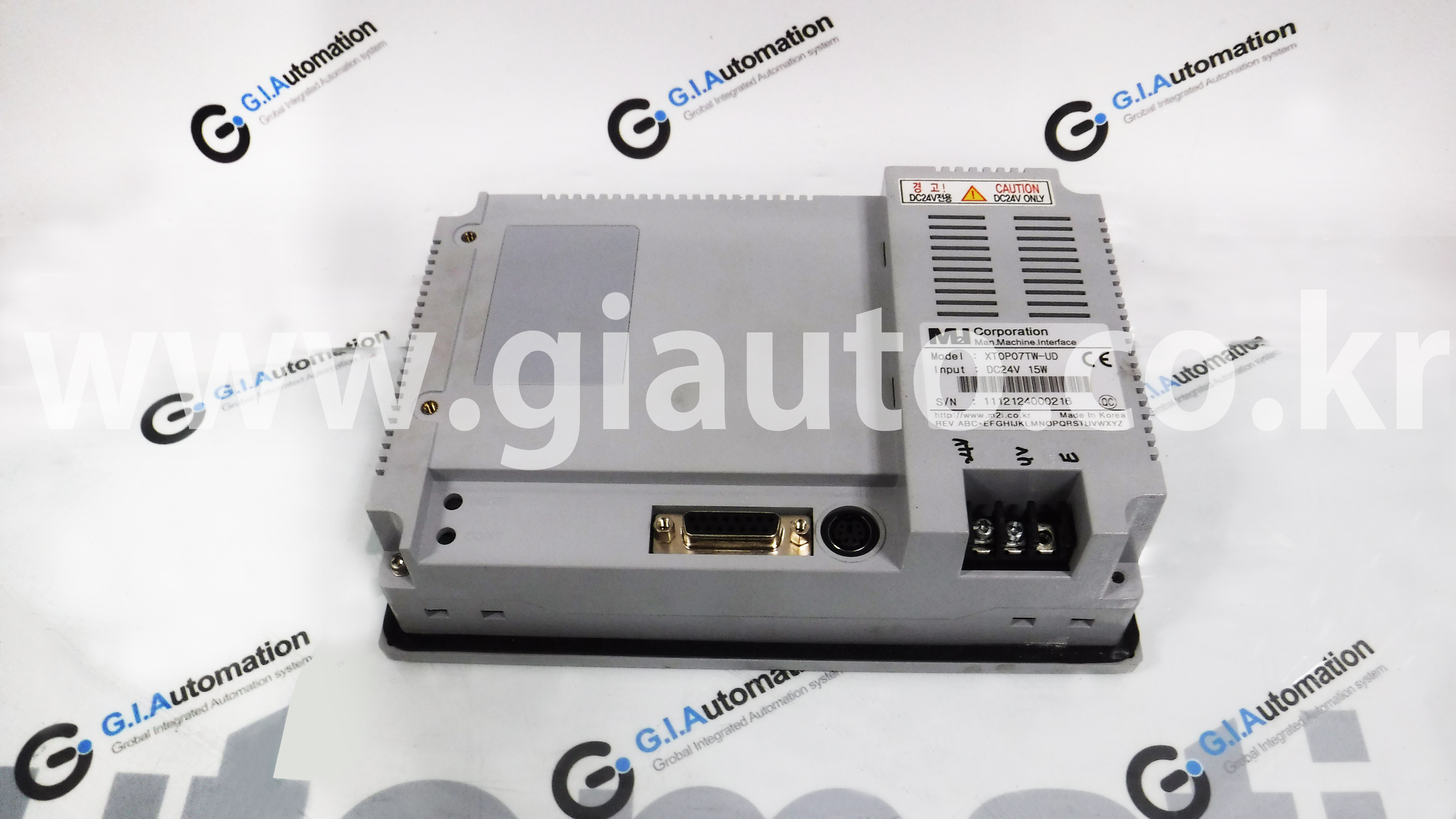 Man Machine Interface, XTOP07TW-UD
