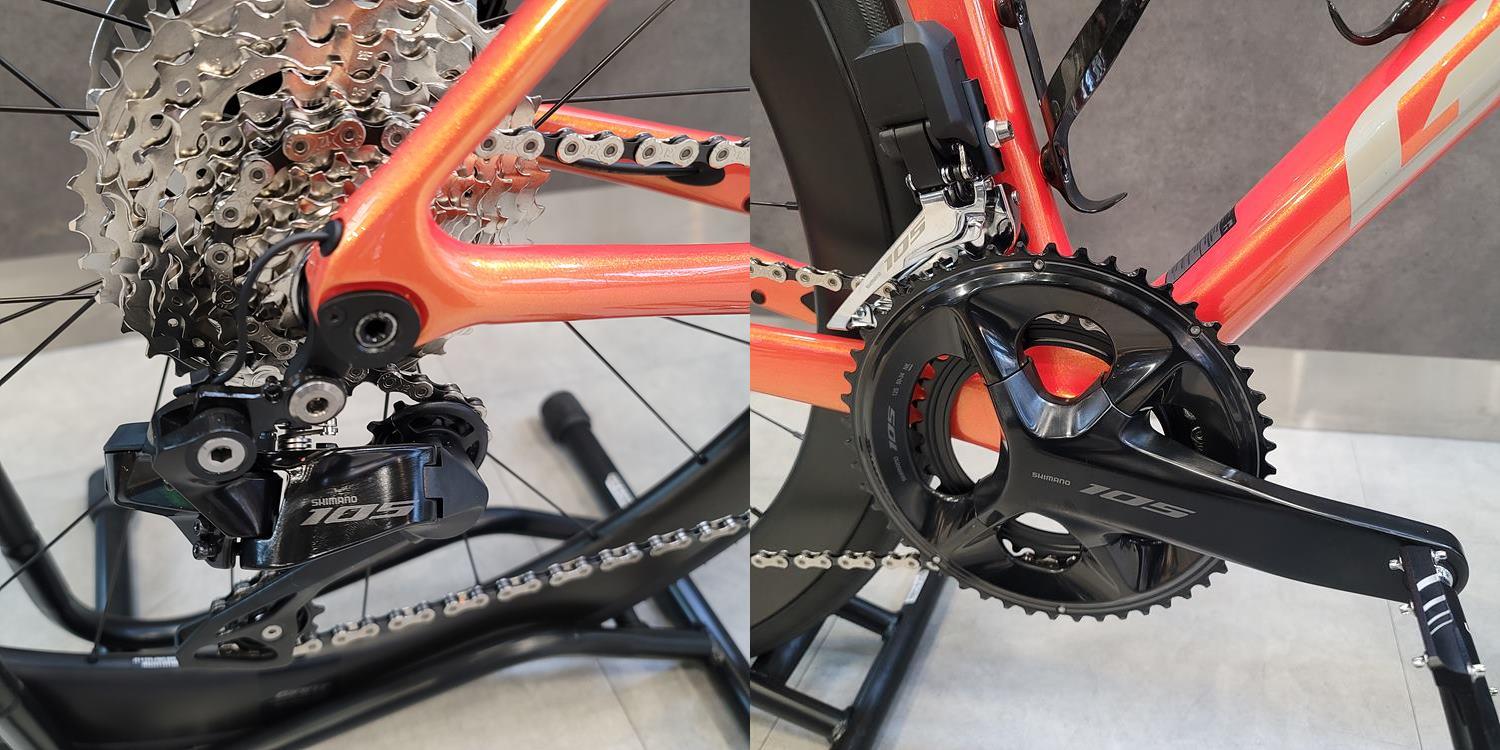 105 Di2 전동 구동계