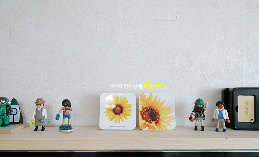 인테리어 잡화에도 딱인 해바라기 그림 돈 들어가는 액자 4
