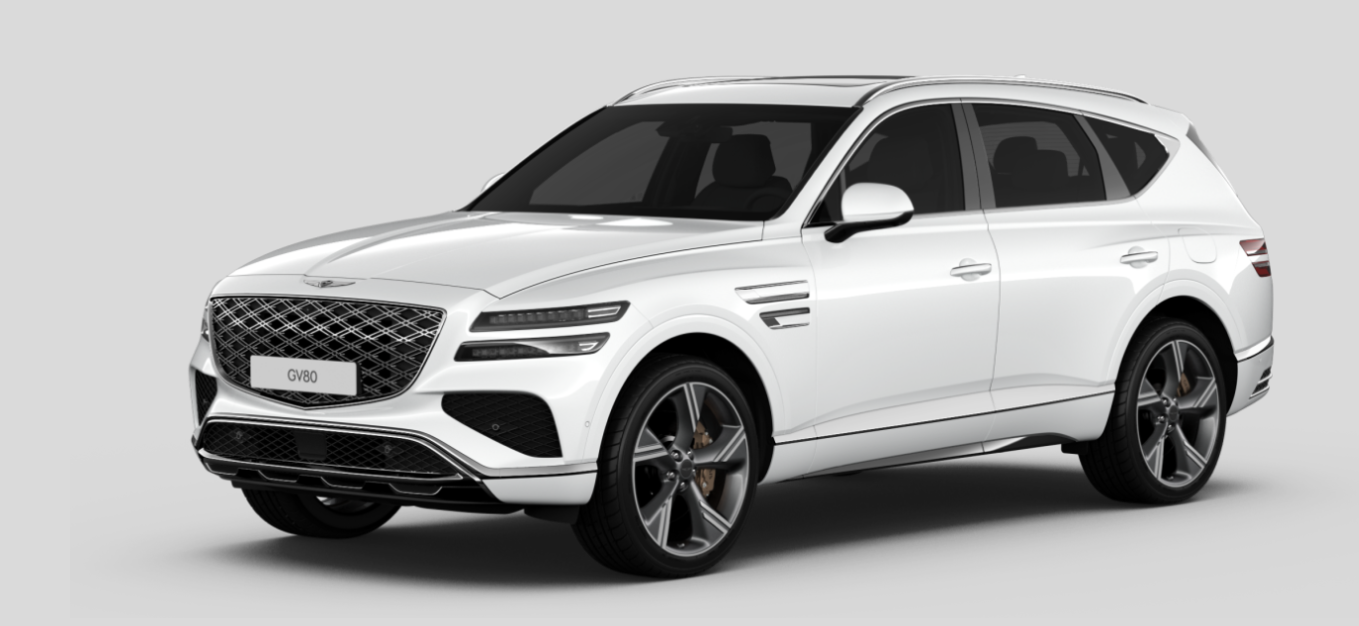 2025년 제네시스 GV80 우유니 화이트